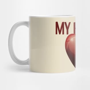 My heart 3d Mug